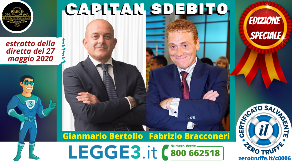 Capitan Sdebito – OSPITE D’ECCEZIONE Fabrizio Bracconeri
